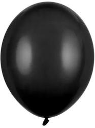 Party Deco Черен пастелен латексов балон - 23 см (sb10p-010)