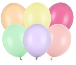 Party Deco Светъл пастелен микс от латексови балони - 12 см, 100 бр (sb5p-000p)