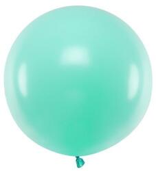 Party Deco Голям Латексов Балон, Пастел, Мента, 60см (olbom-103j)