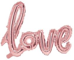 Party Deco Фолиев Балон, Надпис, Love, Розово Злато 73х59см (FB15M-019R)