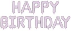 Party Deco Фолиев Балон Надпис Happy Birthday, лилав (FB6T-014)