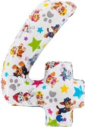 Grabo Фолиев Балон Цифра "4", Paw Patrol, 52x72 см (L224)