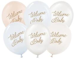 Party Deco Балони Welcome Baby - Комплект от 6 - Син (SB14P-342-001-6)