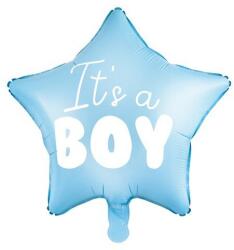 Party Deco Фолиев Балон Звезда с Надпис "It's a Boy (FB22P-001J)