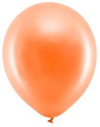 Party Deco Латексови Балони Металик, Оранжево 30см (rb30m-005)