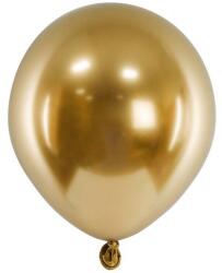 Party Deco Латексови Балони Хром, Златно - 12 см (chb1-5-019-50)