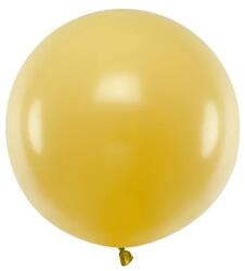 Party Deco Голям Латексов Балон, 60 см, Металик Злато (olbom-019)