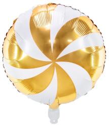 Party Deco Фолиев Балон Близалка в Златисто, 35 см (fb107-019)