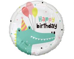 GoDan Фолиев Балон "Happy Birthday" с Крокодил (FG-OBKK)
