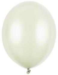 Party Deco Латексови Балони Металик, Светъл Крем - 30 см (sb14m-079j)