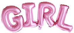 Party Deco Фолиев Балон "Girl", Розов, 74х33 (FB7M-081)