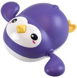 Flippy Jucarie de baie interactiva pentru copii, Flippy, pinguinul mov (103663)