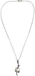 Jolie Silver Set Lantisor cu Pandantiv din Argint 925, Jolie Silver, pentru Dama, Model Libelula Dubla, 2.8 x 1 cm, Argintiu (125637)