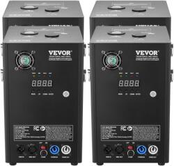 Vevor Hideggyújtós gép 4×700W, állítható magasság 1, 9-5, 1 m, DMX