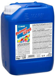 Mapei Primer 3296 kültéri diszperziós mélyalapozó és felületszilárdító 5 kg - (253105)