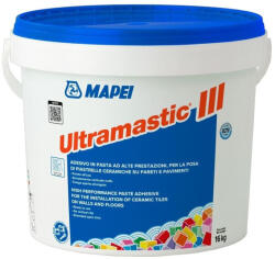 Mapei Ultramastic III felhasználásra kész csemperagasztó D2TE 12 kg - (010312)