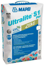 Mapei Ultralite S1 Flex fehér flexibilis csemperagasztó C2TE S1 15 kg - (1292115)
