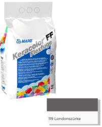 Mapei Keracolor FF Flex 119 londonszürke flexibilis fugázó 5 kg - (5N11945A)