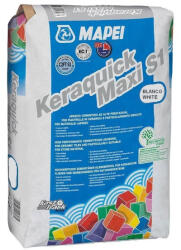 Mapei Keraquick Maxi S1 gyorskötésű fehér flexibilis csemperagasztó C2FT S1 23 kg - (0125923)