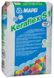 Mapei Keraflex S1 szürke flexibilis csemperagasztó C2TE S1 25 kg - (119425)