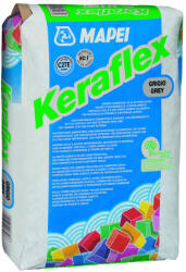 Mapei Keraflex szürke flexibilis csemperagasztó C2TE 25 kg - (119125)