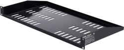 VEVOR 1U szerver rack polc, szellőző, teherbírás 22, 68 kg, 254 mm