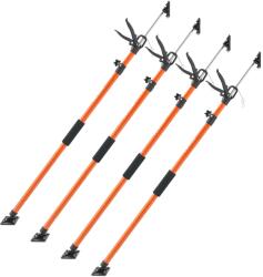 Vevor Teleszkópos szekrénytámaszok 4 db, 116-290 cm, acél, teherbírás 70 kg