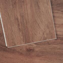 VEVOR Vinil alkatrészek 1220×185×5, 5 mm, 10 db, rápattintható, barna fa dekoráció