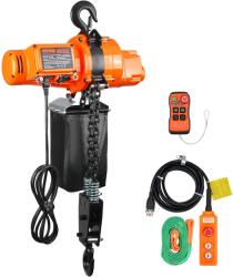 Vevor Elektromos láncos emelő, egyfázisú, 997, 9 kg emelési teherbírás, 609, 6 cm