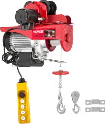 Vevor Elektromos drótkötél emelő, 1000KG/2200LBS, távirányítóval