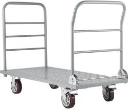 VEVOR Platformkocsi 1202, 02 kg, 1220×610×920 mm, összecsukható, forgó kerekekkel