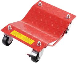 Vevor Mobil platform kerekeken, 3600 kg, acél, 4 db, fékekkel, csapokkal