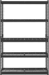 Vevor Tárolóállvány, 1127 kg teherbírás, 5 polc, 46 cm mély × 122 cm széles × 183 cm magas