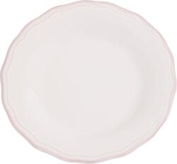 Zafferano Farfurie de desert Asolo 21 cm, alb-roz (AS01208)