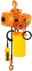Vevor Elektromos láncos emelő 1000 kg, emelési sebesség 4, 3 m, 3, 3 m/perc, 230 V