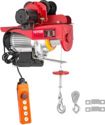 Vevor Elektromos emelő 800 kg/1700 font, 1300 W, dupla 12 méter/40 láb