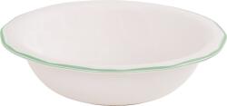 Zafferano Bol pentru salată Asolo 30 cm, alb-verde (AS01313) Castron