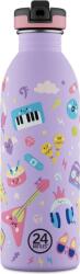 24Bottles Sticlă pentru apă Urban Bottle Kids Music Friends 500 ml (002102)