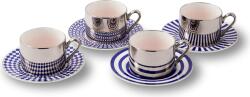 POLSPOTTEN Cești de cafea cu farfurioare Aunty 200 ml, 4 buc (230-400-629)