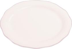 Zafferano Farfurie Asolo ovală 30 cm, alb-roz (AS01608)