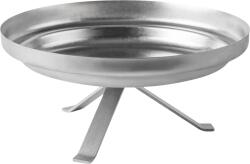 KnIndustrie Tavă rotativă pentru servire Storm 34 cm, argintie (SM32734) Tava