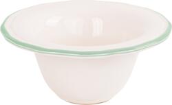 Zafferano Bol pentru desert Asolo 16 cm, alb-verde (AS01513) Castron