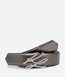 Karl Lagerfeld K/AUTOGRAPH H3 BELT (A1W33148979) Gunmetal Women - 85 (A1W33148979-85)