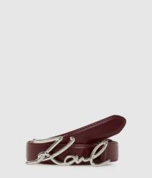 Karl Lagerfeld K/SIGNATURE H2.5 BELT (A1W33205548) Windsor Burgundy Women - 75 (A1W33205548-75)