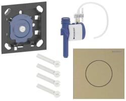 Geberit - Control pneumatic al spălării pisoarului tip 40, easy to clean, alamă periată 116.014. QF. 1 (116.014.QF.1)