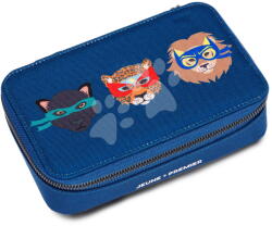 Jeune Premier Penar școlar Pencil Box Filled Supercats Jeune Premier design ergonomic de lux 20*7 cm (JPPF026272) Penar
