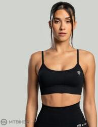 GymBeam Seamless String női melltartó, black/strix (S)