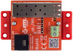 Atte Power Media convertor SFP Gigabit Ethernet Atte Power xFIBER-2-60, 1 port PoE IN, 1 port SFP, pana la 1000Mbps (xFIBER-2-60)