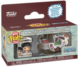 Funko Mini figurina Funko Bitty POP! Rides: One Piece - Monkey D. Luffy and Thousand Sunny (114014) Figurina