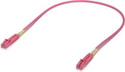 Ubiquiti Cablu de fibra optica Ubiquiti OM4 Duplex LC UPC 0 5m set 50 bucati roz (uacc-ofc-m2-lulu-0.5m-50)